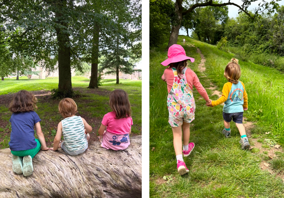 Children enjoy monmouthshire castles
